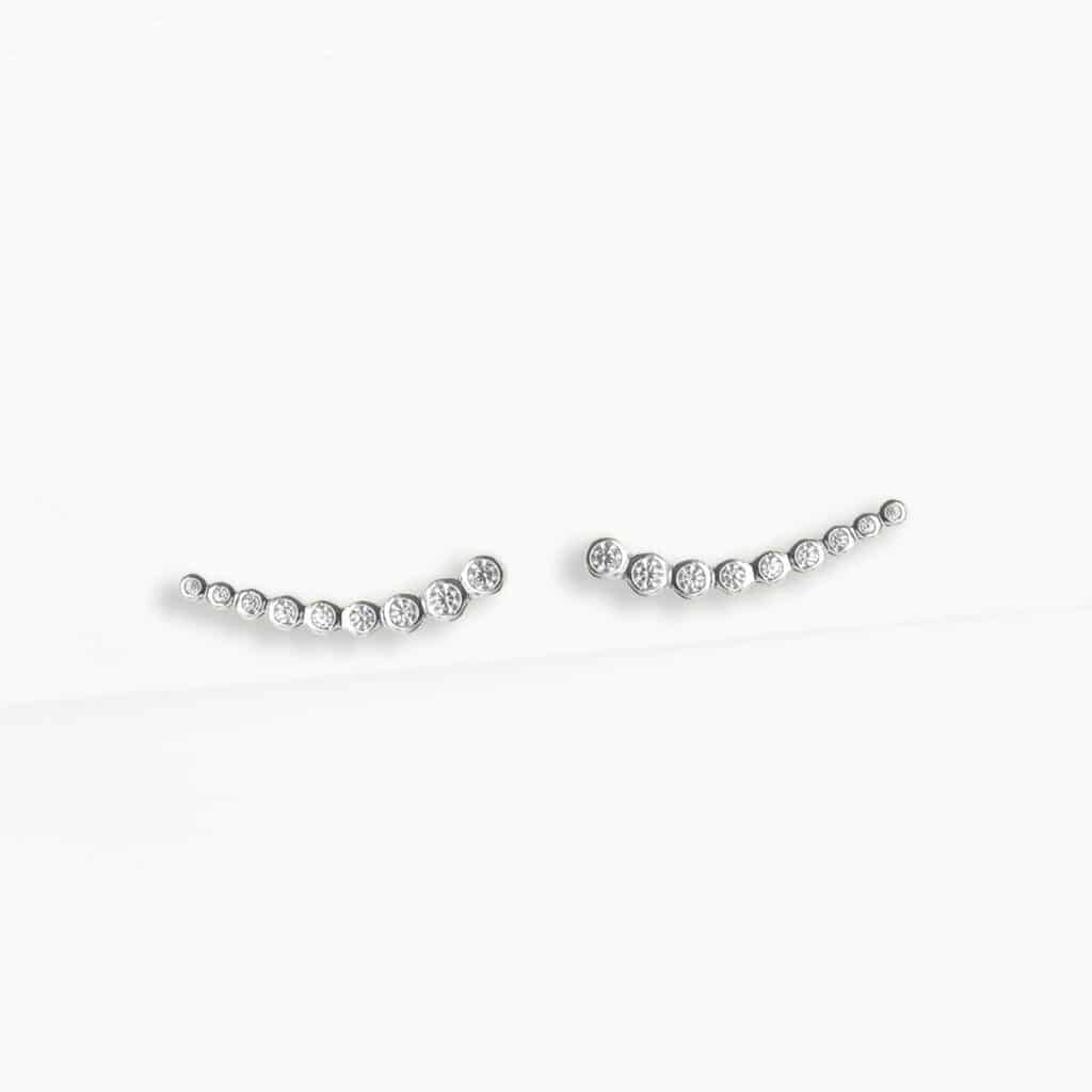 Boucles d'oreilles Médicis - en Argent