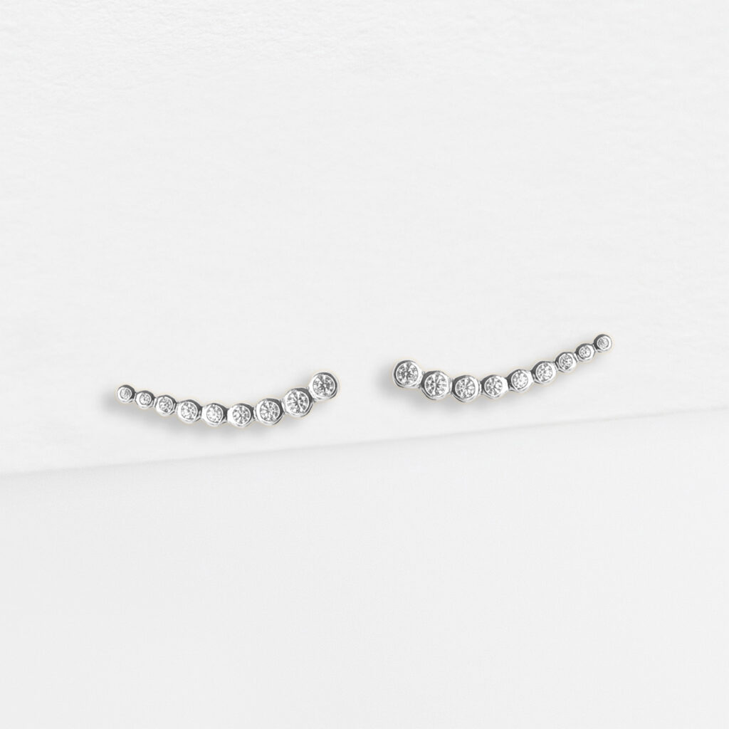 Boucles d'oreilles Médicis - en Argent
