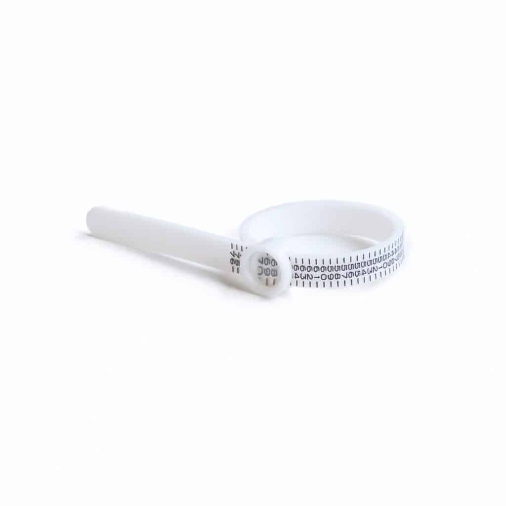 Ruban baguier blanc