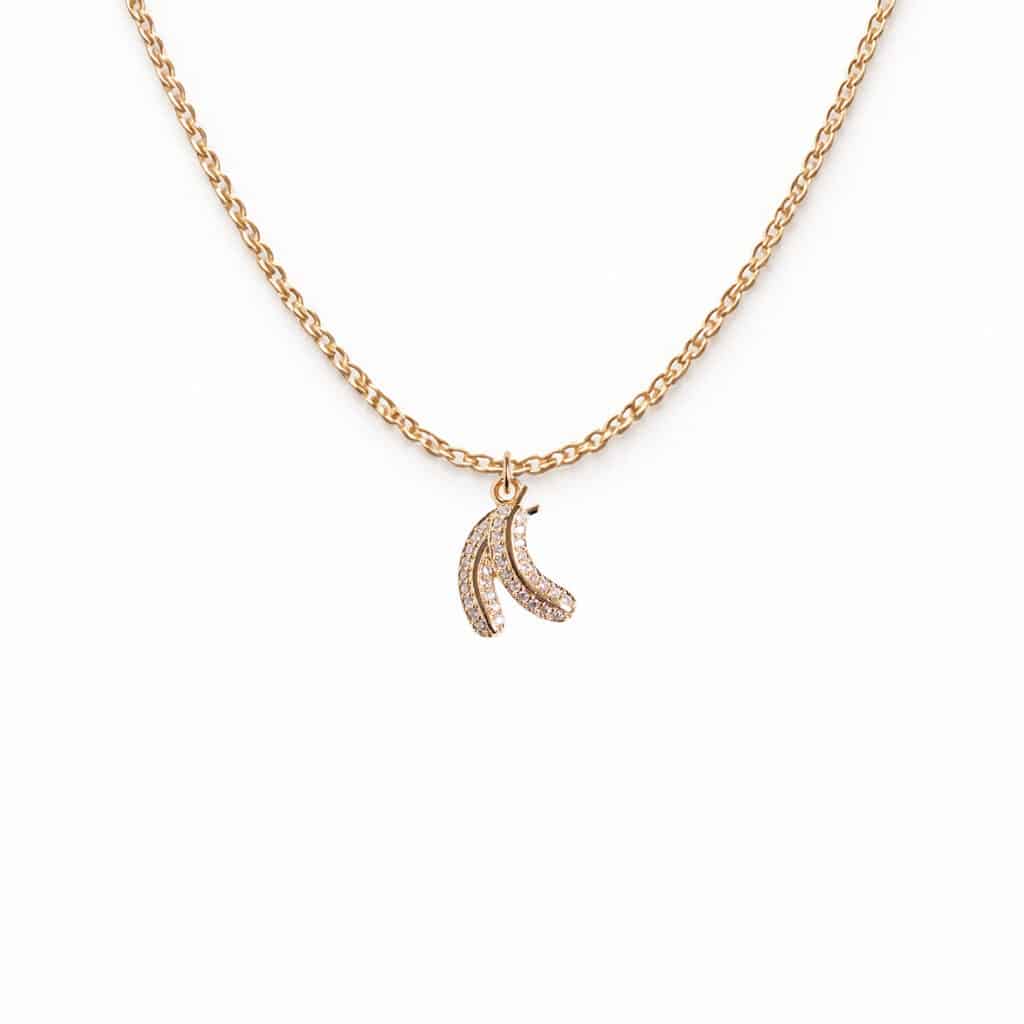 Collier Pendentif Duo de Banane