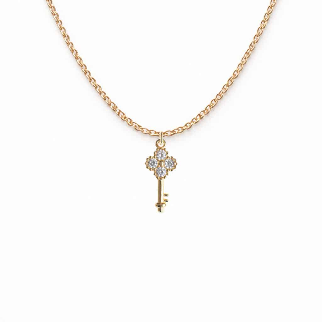 Collier Pendentif Clé