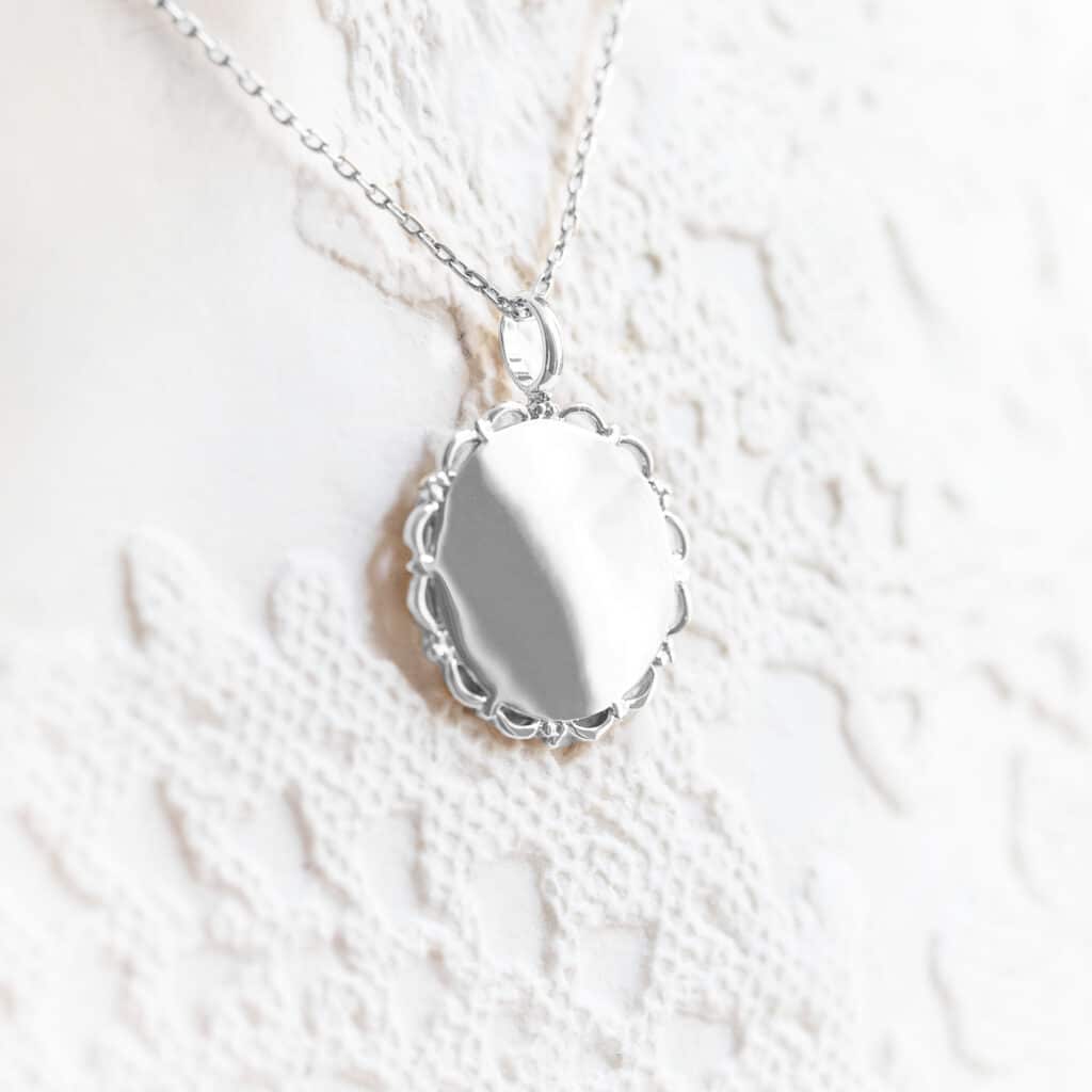 Collier Ode - à personnaliser / graver - Enfant - En Argent