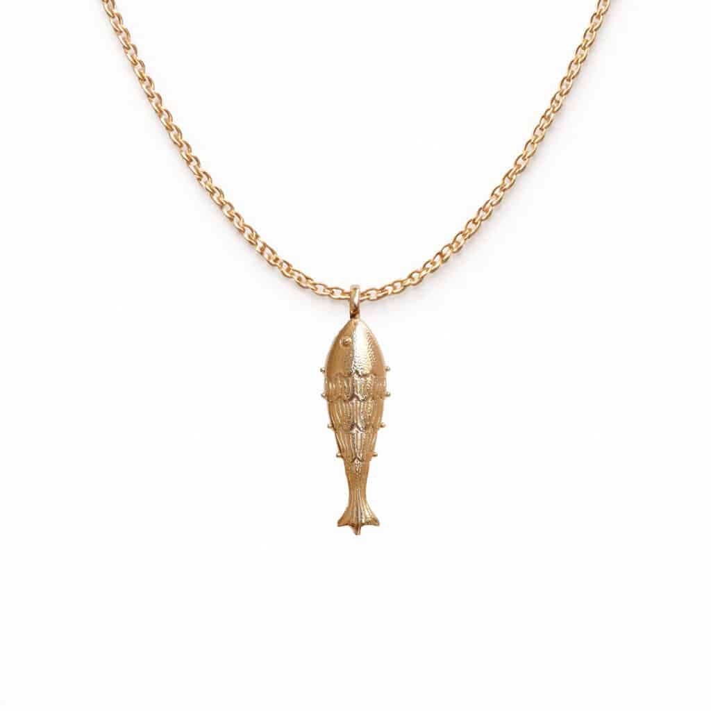 Collier Pendentif Poisson