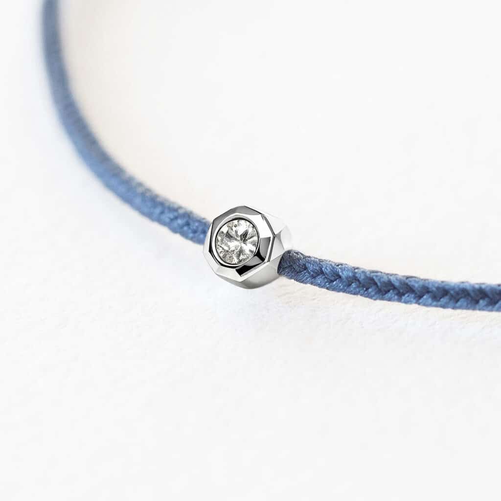 Mon Précieux Diamant - Encre - Homme en argent