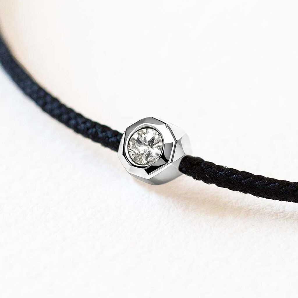 Mon Précieux Diamant - Noir - Grand modèle - Homme
